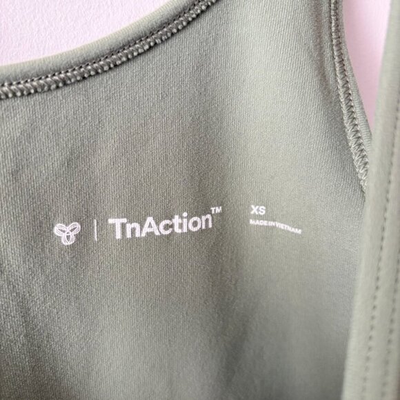 Aritzia TNA TnAction TnaLIFE Shake-It 5" Romper Moss Green Size XS - Picture 2 of 3